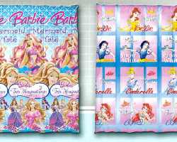 Grosir Selimut ANANDA - Grosir Selimut Ananda 2in1 Motif Barbie Dan Snow White