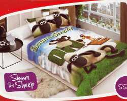 Grosir Selimut BLOSSOM/ NEW POLENTO - Grosir Selimut Blossom Motif Shaun The Sheep