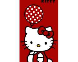 Grosir Handuk ROSANNA - Grosir Handuk Karakter Kartun Motif Hello Kitty Baloon