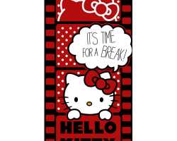 Grosir Handuk ROSANNA - Grosir Handuk Karakter Kartun Motif Hello Kitty Break