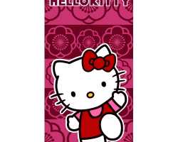 Grosir Handuk ROSANNA - Grosir Handuk Karakter Kartun Motif Hello Kitty Sakura