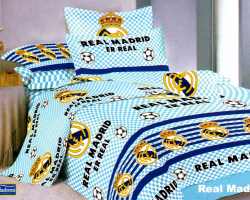 Grosir Sprei BELLADONA - Sprei Dan Bed Cover Belladona Motif Real Madrid