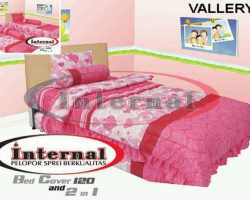 Grosir Sprei INTERNAL SINGLE - Sprei Dan Bed Cover Internal Single Motif Vallery