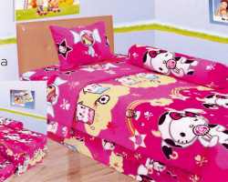 Grosir Sprei LADY ROSE SINGLE - Sprei Dan Bed Cover Lady Rose Single Tokidoki Mofia
