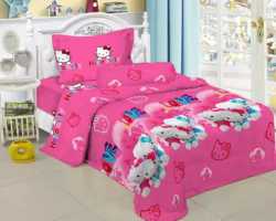 Grosir Sprei FAIRMONT - Grosir Sprei Fairmont Lovely Kitty Single / Hello Kitty