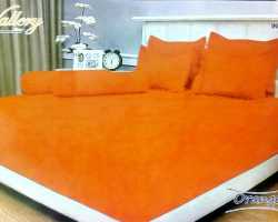 Grosir Sprei VALLERY - Sprei Dan Bed Cover Vallery Orange