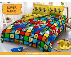 Grosir Sprei KINTAKUN DELUXE - Grosir Sprei Kintakun D\'luxe Super Mario