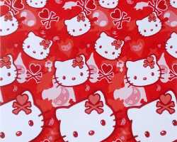 Grosir SELIMUT LADY ROSE - Selimut Lady Rose Hello Kitty Toki Doki