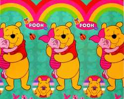 Grosir SELIMUT LADY ROSE - Selimut Lady Rose Winnie The Pooh