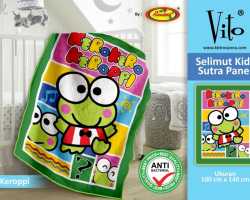 Grosir SELIMUT VITO KIDS - Grosir Selimut Vito Kids Keroppi