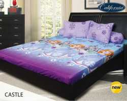 Grosir Sprei California - Grosir Sprei Dan Bedcover California Castle Sofia