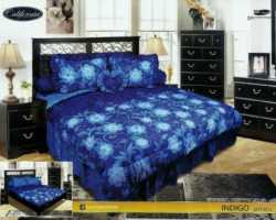 Grosir Sprei California - Grosir Sprei Dan Bedcover California Indigo