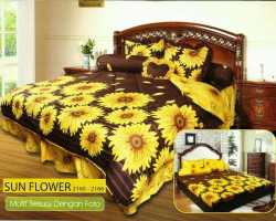 Grosir Sprei California - Grosir Sprei Dan Bedcover California Sunflower