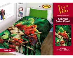 Grosir Selimut Vito Sutra Panel - Grosir Selimut Vito Sutra Motif Parrot