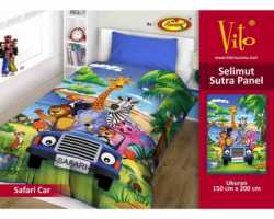 Grosir Selimut Vito Sutra Panel - Grosir Selimut Vito Sutra Motif Safari Car