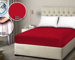 Grosir SPREI WATER PROOF MONALISA - Merah