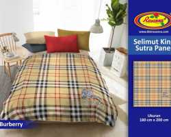 Grosir Selimut ROSANNA KING SUTRA - Grosir Selimut Rosanna King Sutra Burberry