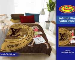 Grosir Selimut ROSANNA KING SUTRA - Grosir Selimut Rosanna King Sutra Lv / Louis Vuitton