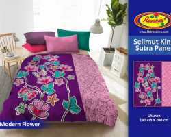 Grosir Selimut ROSANNA KING SUTRA - Grosir Selimut Rosanna King Sutra Modern Flower