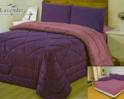 Grosir Sprei VALLERY - Sprei Dan Bed Cover Vallery Lavender