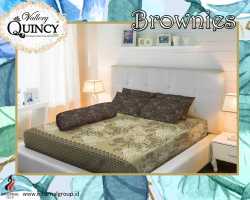 Grosir Sprei VALLERY - Sprei Dan Bed Cover Vallery Brownies