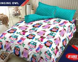 Grosir Sprei KINTAKUN DELUXE - Grosir Sprei Kintakun Deluxe Singing Owl