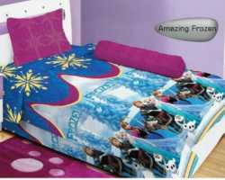 Grosir Sprei LADY ROSE SINGLE - Sprei Dan Bed Cover Lady Rose Single Amazing Frozen