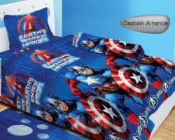 Grosir Sprei LADY ROSE SINGLE - Sprei Dan Bed Cover Lady Rose Single Captain America