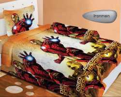 Grosir Sprei LADY ROSE SINGLE - Sprei Dan Bed Cover Lady Rose Single Iron Man