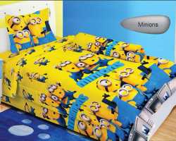 Grosir Sprei LADY ROSE SINGLE - Sprei Dan Bed Cover Lady Rose Single Minions