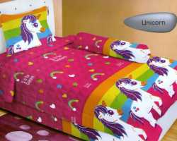 Grosir Sprei LADY ROSE SINGLE - Sprei Dan Bed Cover Lady Rose Single Unicorn