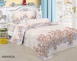 Grosir Sprei RED ROSE - Grosir Koleksi Sprei Redrose Motif Amanda Single