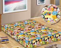 Grosir Sarung Kasur Monalisa - Grosir Murah Sarung Kasur Monalisa Tsum Tsum