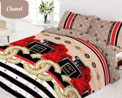 Grosir SPREI VITO - Grosir Sprei Vito Motif Chanel