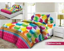 Grosir SPREI VITO - Grosir Sprei Vito Motif Balloon Candy