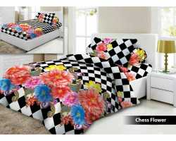 Grosir SPREI VITO - Grosir Sprei Vito Motif Chessflower