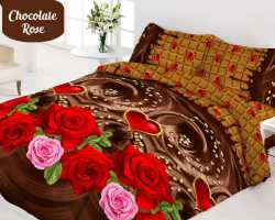 Grosir SPREI VITO - Grosir Sprei Vito  Motif Chocolate Rose