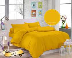 Grosir SPREI MONALISA POLOS EMBOSS - Grosir Dan Satuan Sprei Monalisa Polos Jacquard Warna Gold