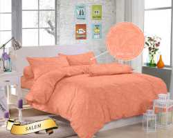 Grosir SPREI MONALISA POLOS EMBOSS - Grosir Dan Satuan Sprei Monalisa Polos Jacquard Warna Salem