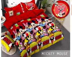 Grosir SPREI MONALISA PREMIUM - Grosir Dan Satuan Sprei Monalisa Premium Motif Mickey Mouse