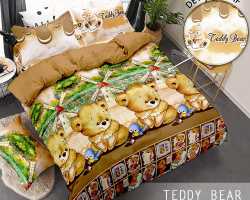 Grosir SPREI MONALISA PREMIUM - Grosir Dan Satuan Sprei Monalisa Premium Motif Teddy Bear