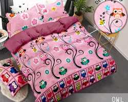 Grosir SPREI MONALISA PREMIUM - Grosir Dan Satuan Sprei Monalisa Premium Motif Owl