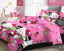 Grosir SPREI ADELA - Grosir Dan Satuan Sprei Adela Motif Kitfriends