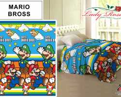 Grosir SELIMUT LADY ROSE - Grosir Dan Satuan Selimut Lady Rose Mario Bross