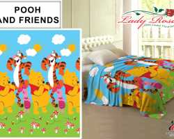 Grosir SELIMUT LADY ROSE - Grosir Dan Satuan Selimut Lady Rose Pooh And Friends